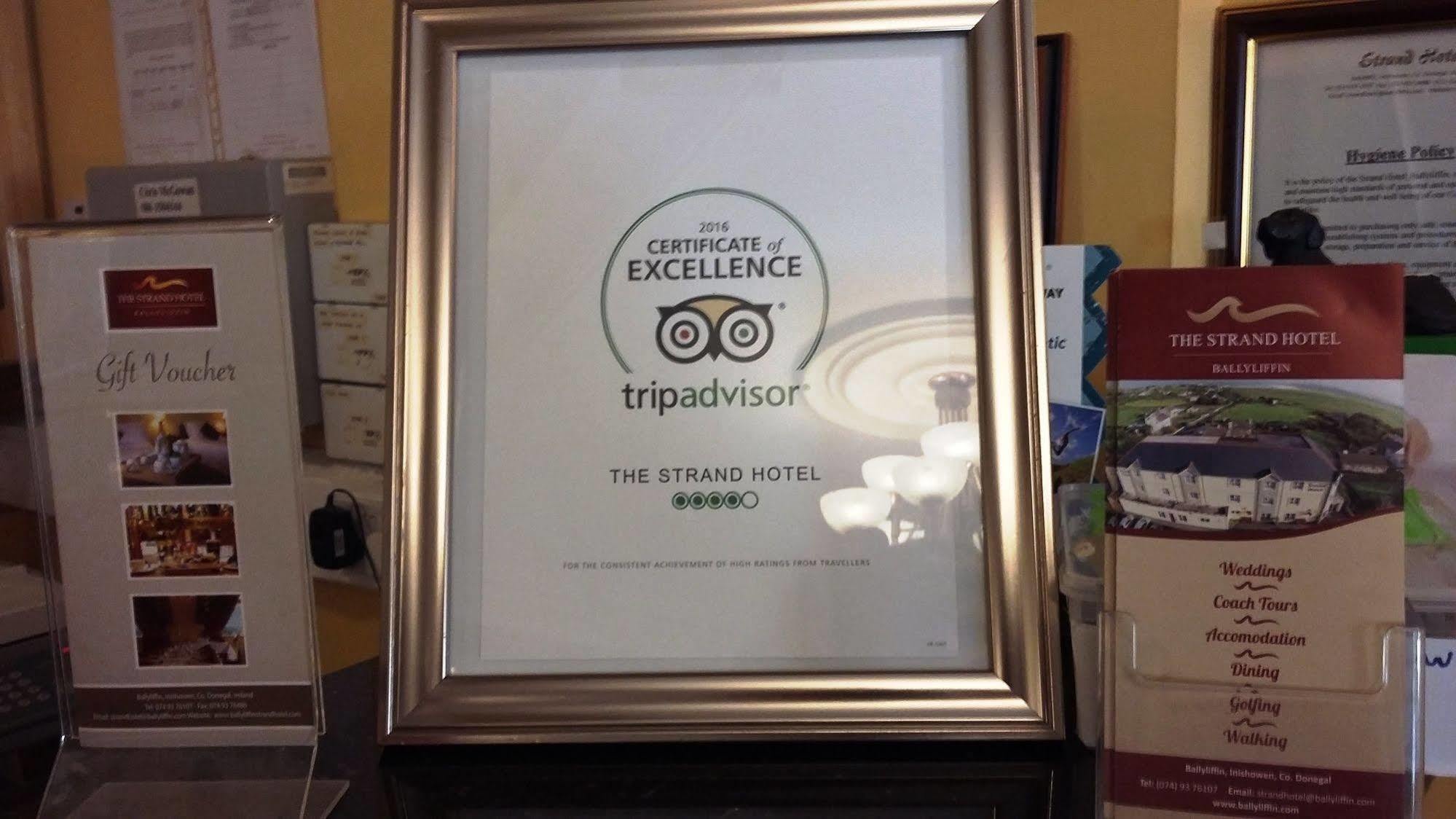 The Strand Hotel Ballyliffin Εξωτερικό φωτογραφία